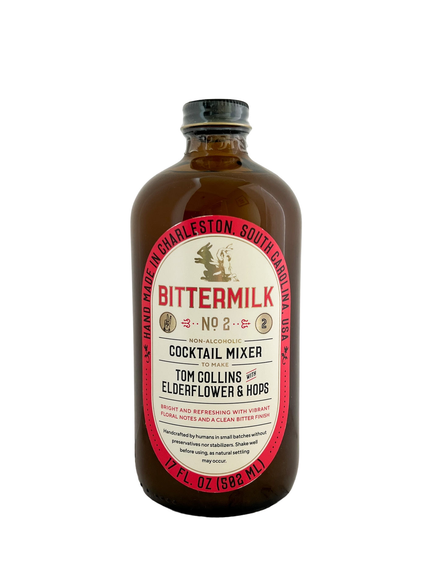 Tom Collins Elderflower & Hops by Bittermilk 17 oz