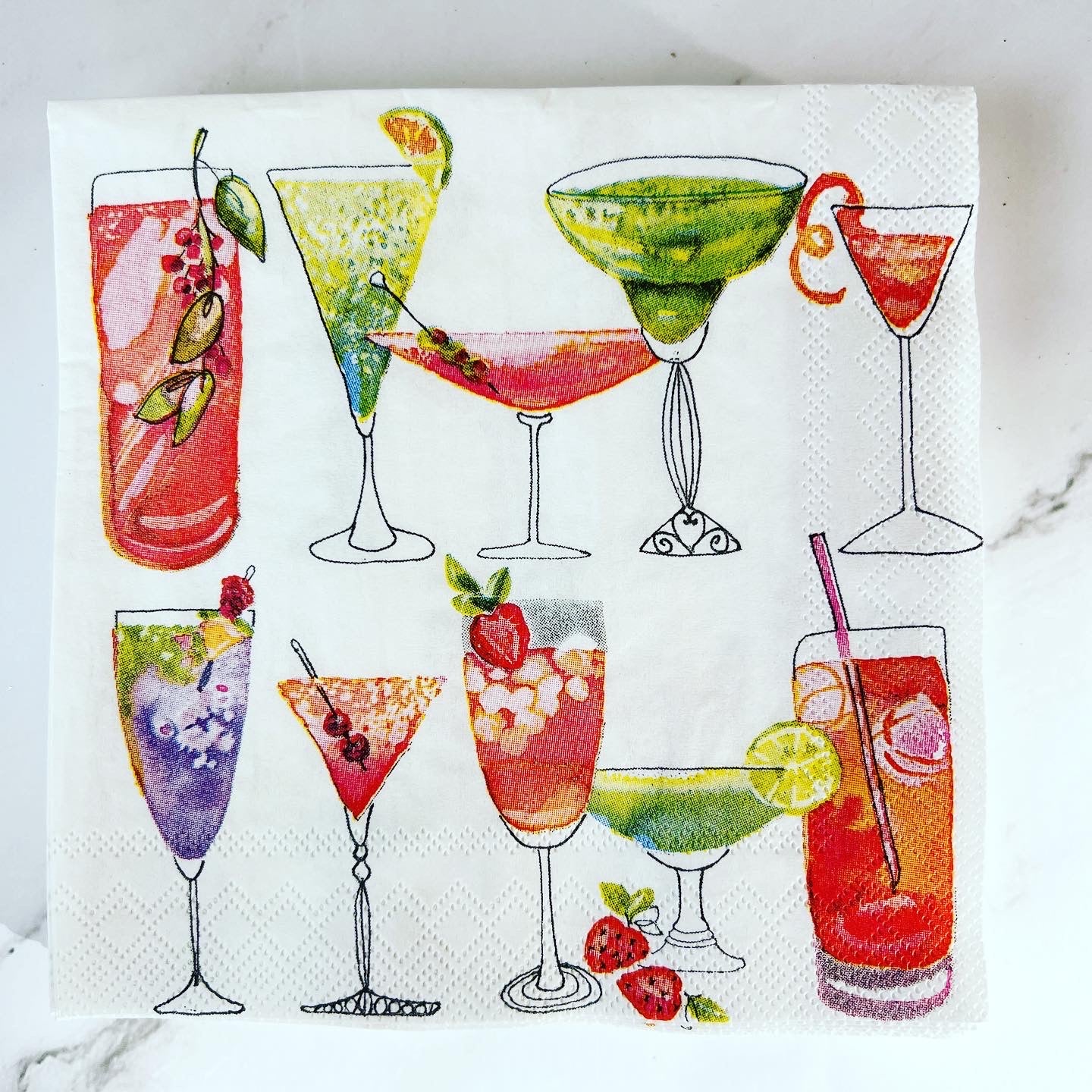 Cocktail Napkin Bundle - Choose Any 3 for $14.97