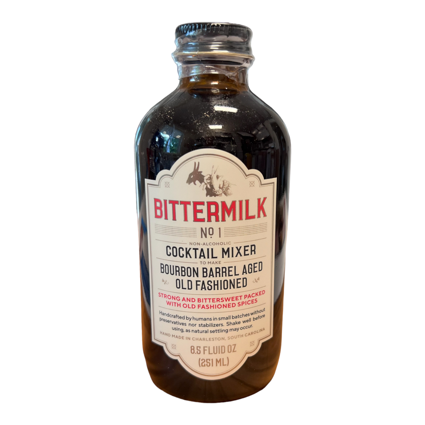 Bourbon Barrel Aged Old Fashioned by Bittermilk 8.5 oz