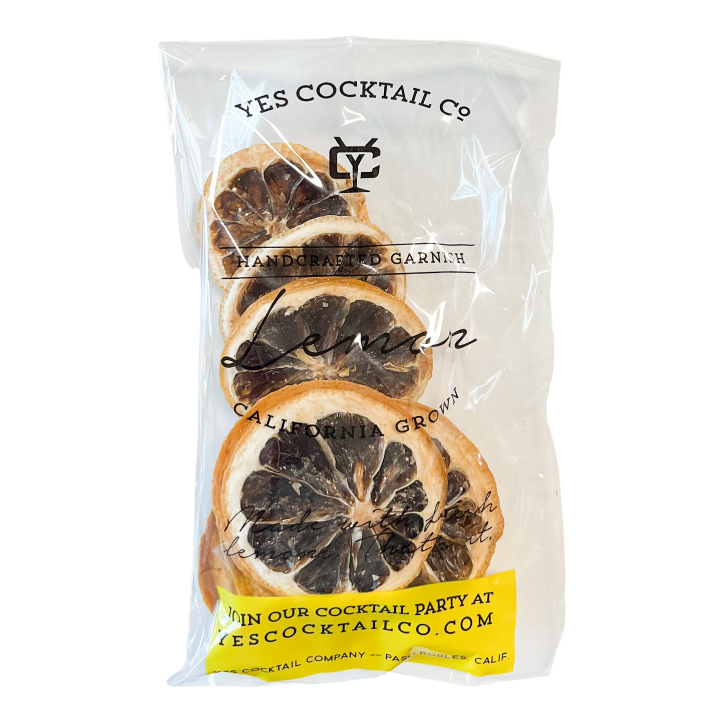 yes cocktail dried lemon garnishes cocktails