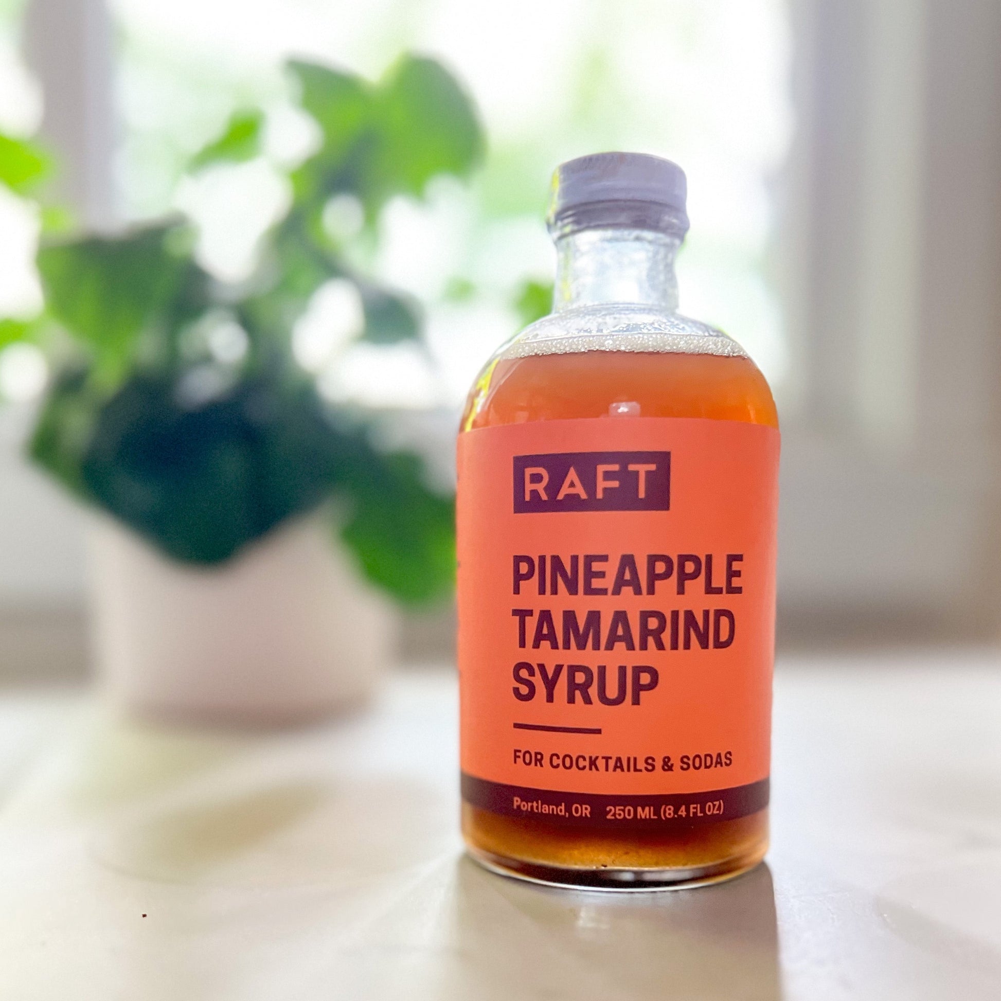raft syrups pineapple tamarind syrup 8.4 oz FillYourCup drink mixers
